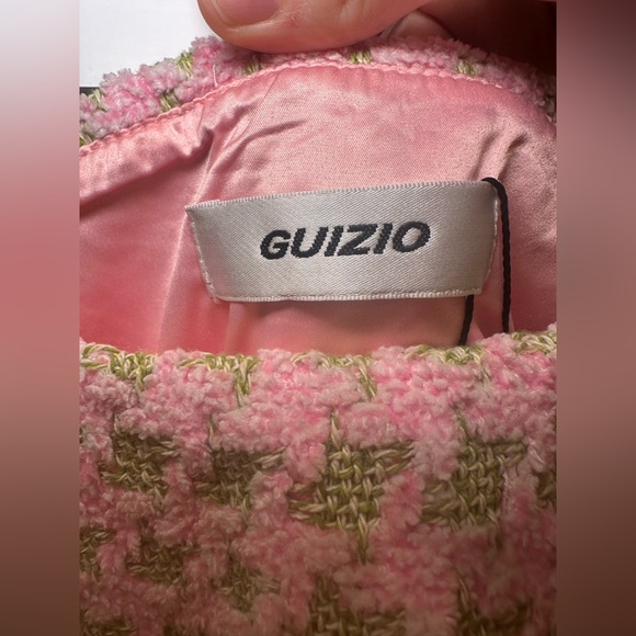 NWT Danielle Guizio Halstead Skirt in Pink and Green Size XS - Picture 8 of 10